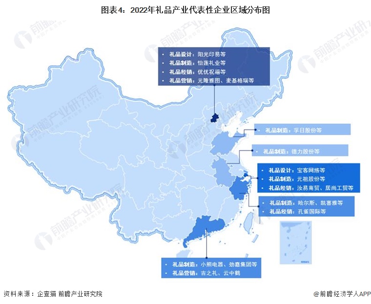 【干货】中国礼品行业产业链全景梳理及区域热力地图(图4)